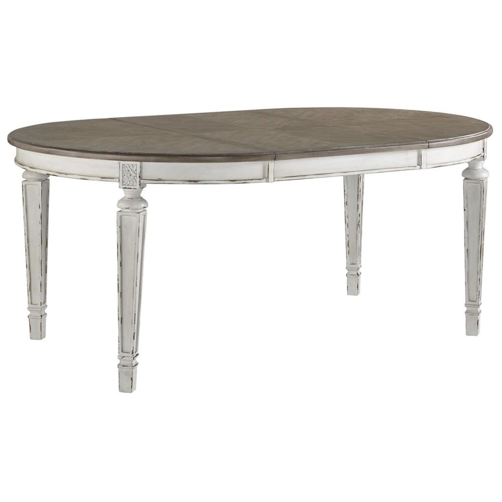 Signature Design by Ashley Realyn 5-Piece Dining Set in Chipped White, , large