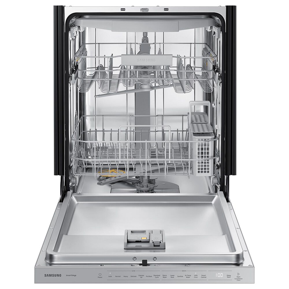 Samsung Bespoke Bespoke 24&quot; Built-In Pocket Handle Dishwasher in White Glass, , large