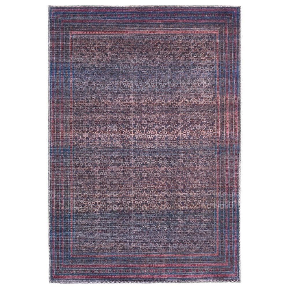 Feizy Voss 8"10" x 12" Charcoal and Multicolor Area Rug, , large