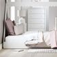 Ashley Hallityn Nightstand in Matte White, , large