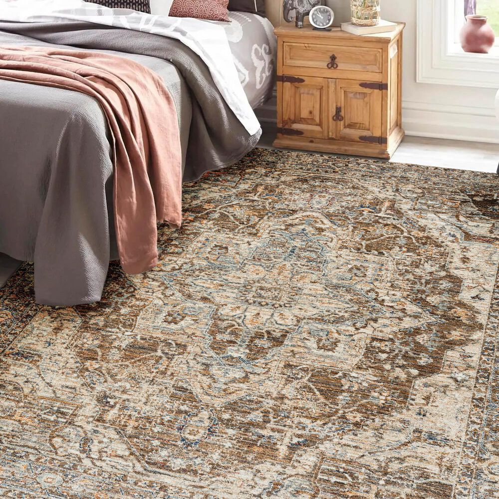 Dalyn Rug Company Bergama 5&#39; x 7&#39;10&quot; Mocha Area Rug, , large