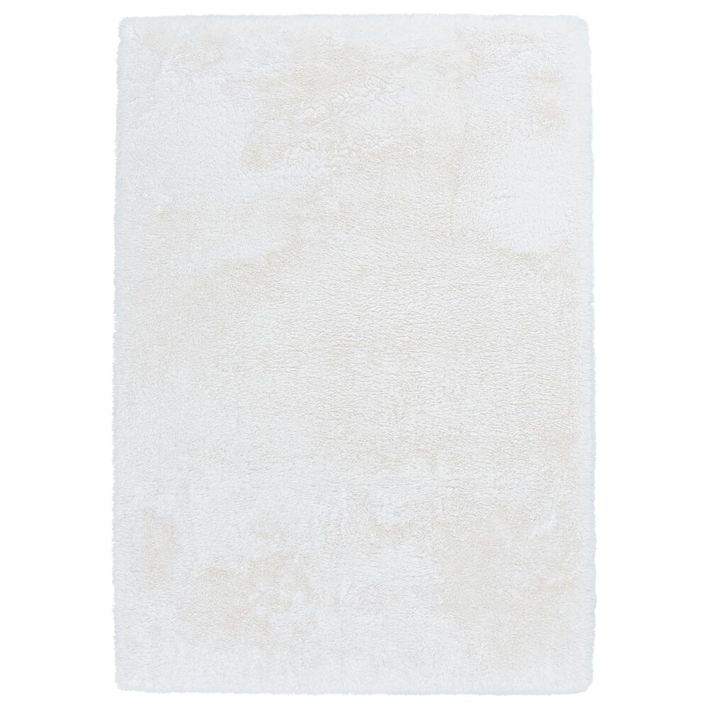 Central Oriental Belgian White 7"6" x 9"6" Area Rug, , large