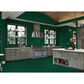 Dal-Tile Artefino Element Forest 1.5" x 6" Capsule on 12" x 13" Porcelain Mosaic Sheet, , large