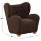 Safavieh Galloway Accent Chair in Dark Brown, , large