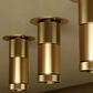 Hudson Valley Lighting Dighton 1-Light Flush Mount in Aged Brass, , large