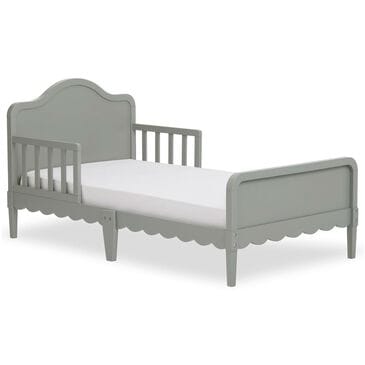 Evolur Scallop Haven Toddler Bed in Sea Grass, , large