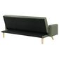 Pacific Landing Kourtney Push Back Convertible Sofa Bed in Sage Green, , large