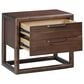Urban Home Sol Queen Platform Panel Bed with Two Nightstands in Brown Spice, , large