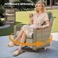 HOMLUX 5-Piece Outdoor Furniture Set in Dark Gray, , large