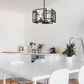 Golden Lighting Marco 4-Light Pendant in Matte Black, , large