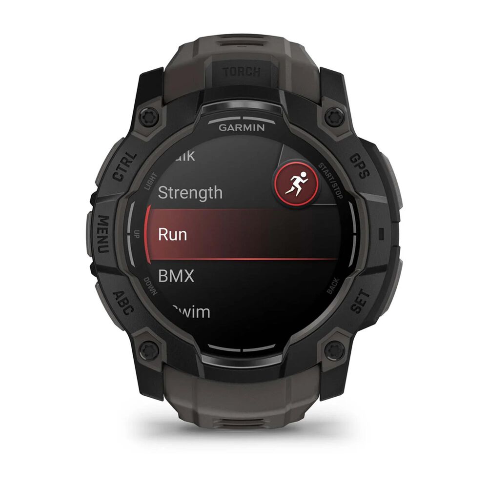 Garmin Instinct 3 50mm AMOLED Black/ Charcoal, , large