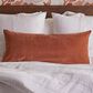 Ann Gish Fresco Velvet 16" x 36" Lumbar Throw Pillow in Terra Cotta, , large