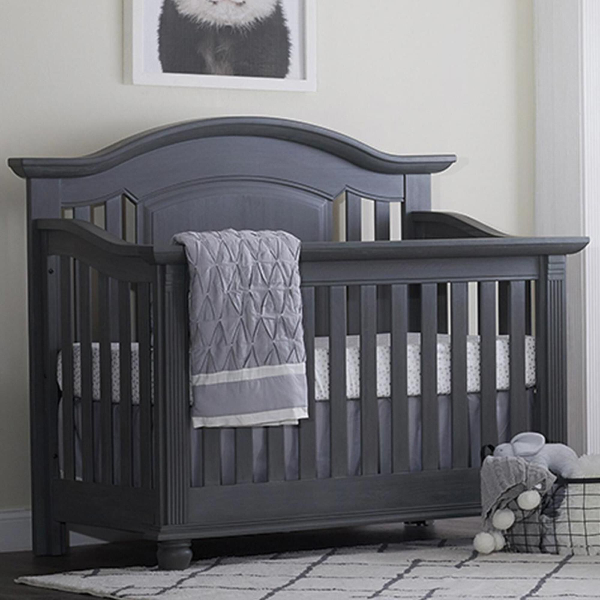 dark grey cribs