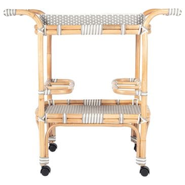 Butler Selena Bar Cart in Grey and White, , large
