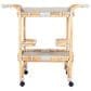 Butler Selena Bar Cart in Grey and White, , large
