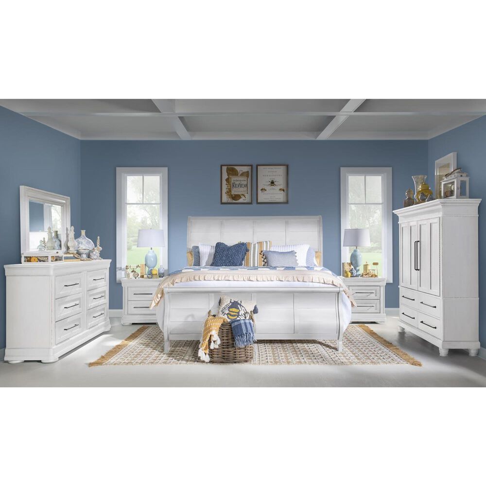 Legacy Classic Vintage Market Dresser Mirror in Picket Fence, , large