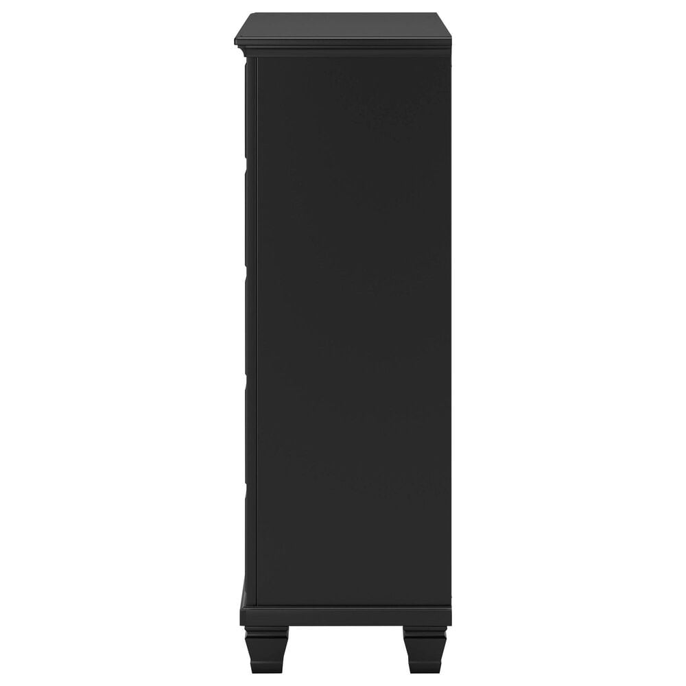 Ashley Lanolee 5-Drawer Chest in Black, , large