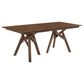 Blue River Cortina and Polly 5-Piece Rectangle Dining Set in Walnut, , large