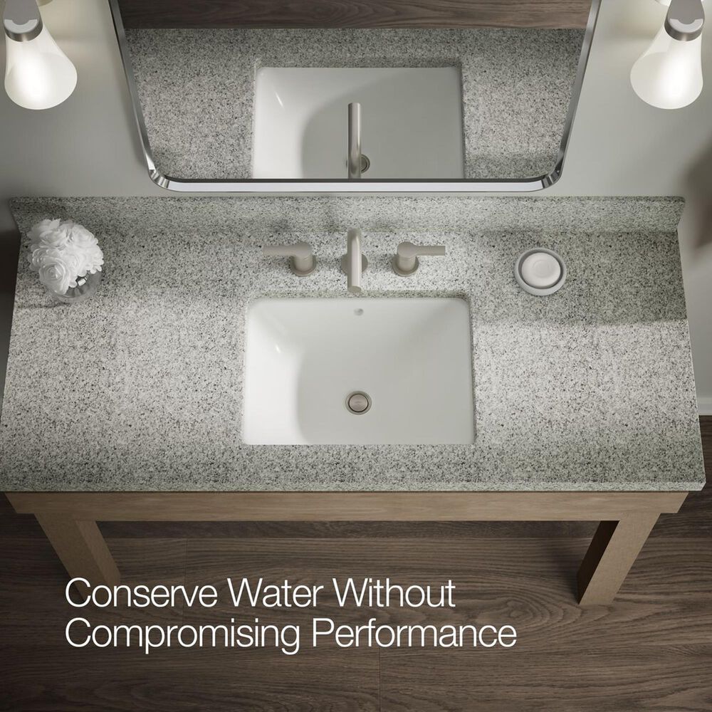 Kohler Elate Widespread Bathroom Sink Faucet in Vibrant Brushed Nickel, , large