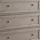 Ashley Lettner 5-Drawer Chest in Burnished Light Gray, , large