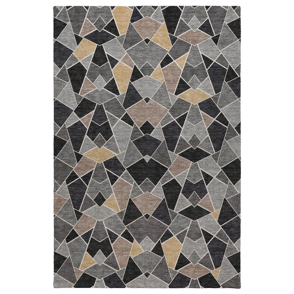 Dalyn Rug Company Kenner KN8 Black 10" x 14" Area Rug, , large