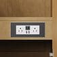 James Martin Vanities Hudson 60" Double Bathroom Vanity Cabinet in Light Natural Oak, , large