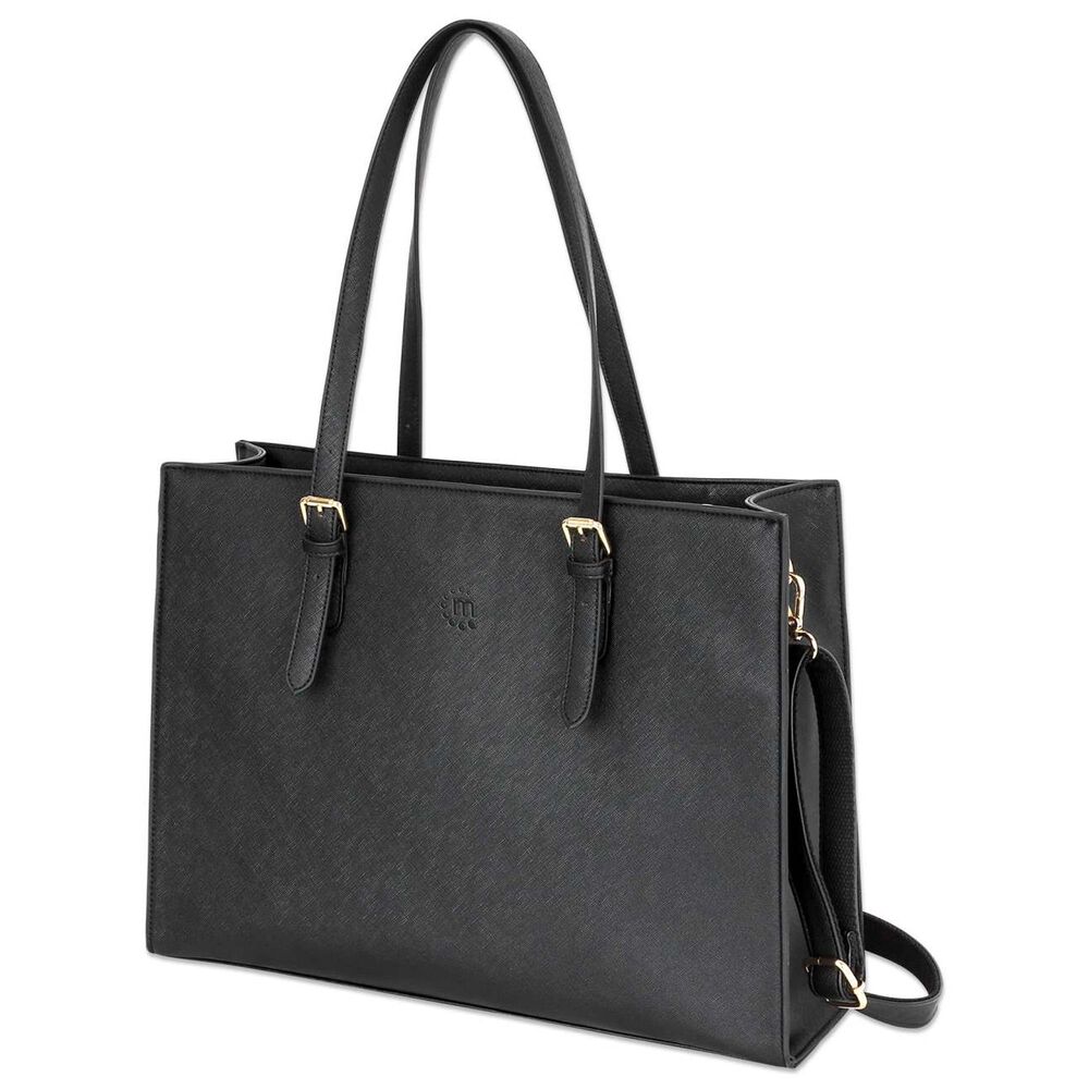 Manhattan 15.6&quot; Venice Laptop Tote Bag for Women in Black, , large