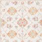 Safavieh Micro-Loop 4" x 6" Silver and Red Area Rug, , large