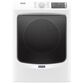 Maytag 4.8 Cu. Ft. Front Load Washer with Steam and a 7.3 Cu. Ft. Electric Dryer - White, , large