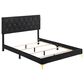 Pacific Landing Kendall 4-Piece Queen Upholstered Bedroom Set in Black and Gold, , large