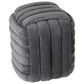 Sagebrook Home Machar 19" Knot Stool in Grey, , large