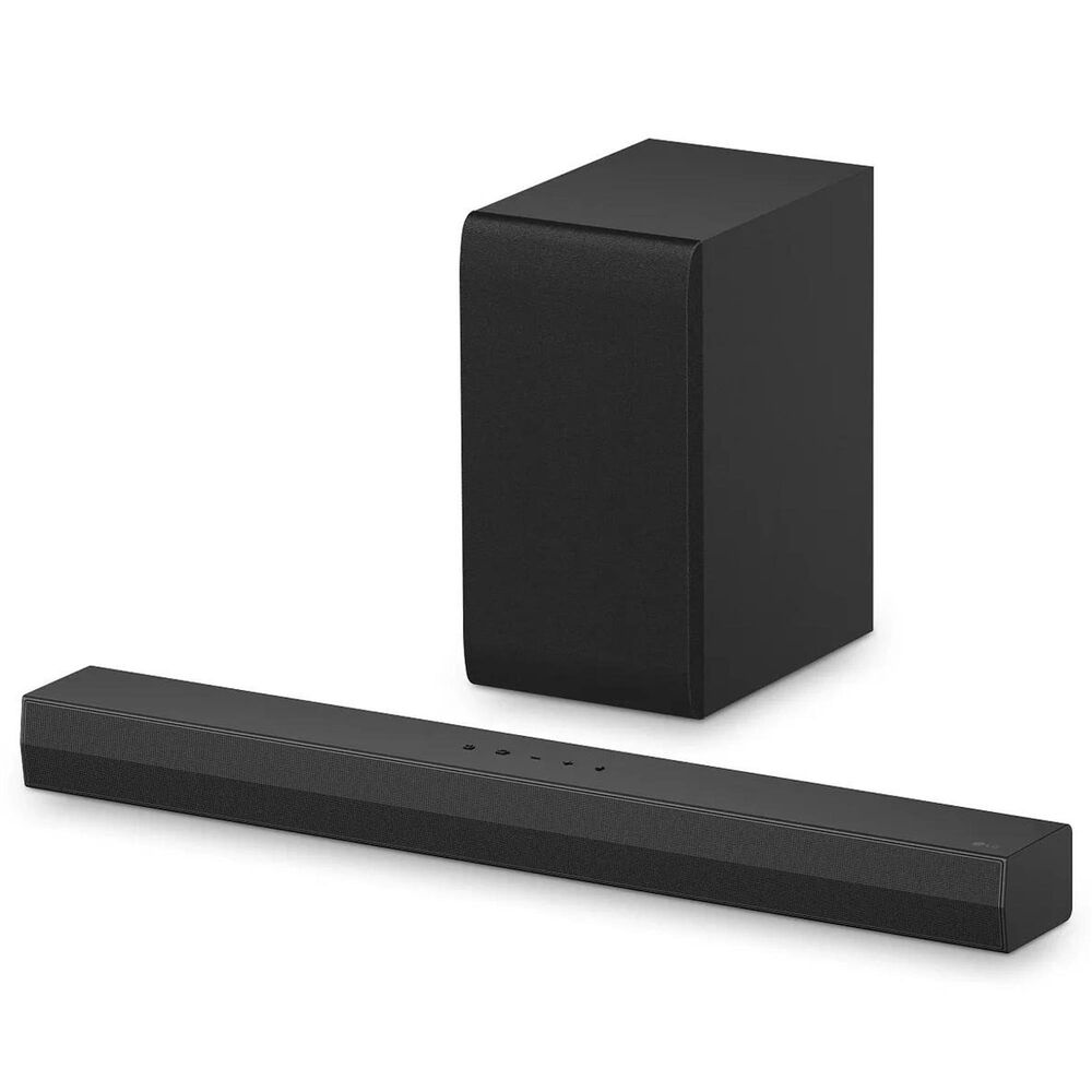 LG 65" Class UA77 4K UHD AI - Smart TV with 2.1 Channel Soundbar System in Black, , large
