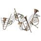 Maple and Jade 22" x 34" Musical Notes Wall Decor in Weathered Brown, Distressed Bronze, Green and Gold, , large