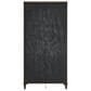 Furniture Worldwide Montclair 4 Piece King Panel Bedroom Set in Embossed Cocoa and Smoked Gold, , large