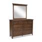 Hawthorne Furniture San Mateo 4 Piece King Panel Bedroom Set in Tuscan, , large