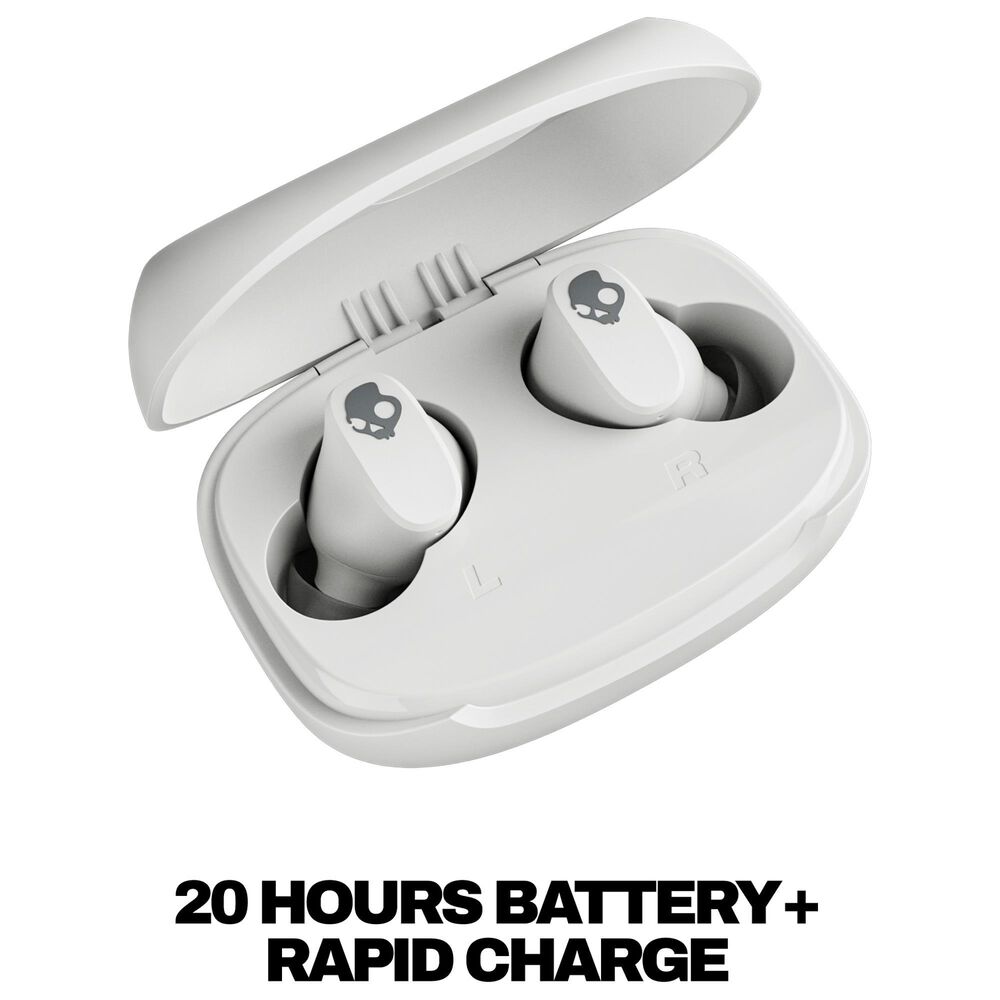 Skullcandy Smokin Buds 360 True Wireless Earbuds in Bone, , large