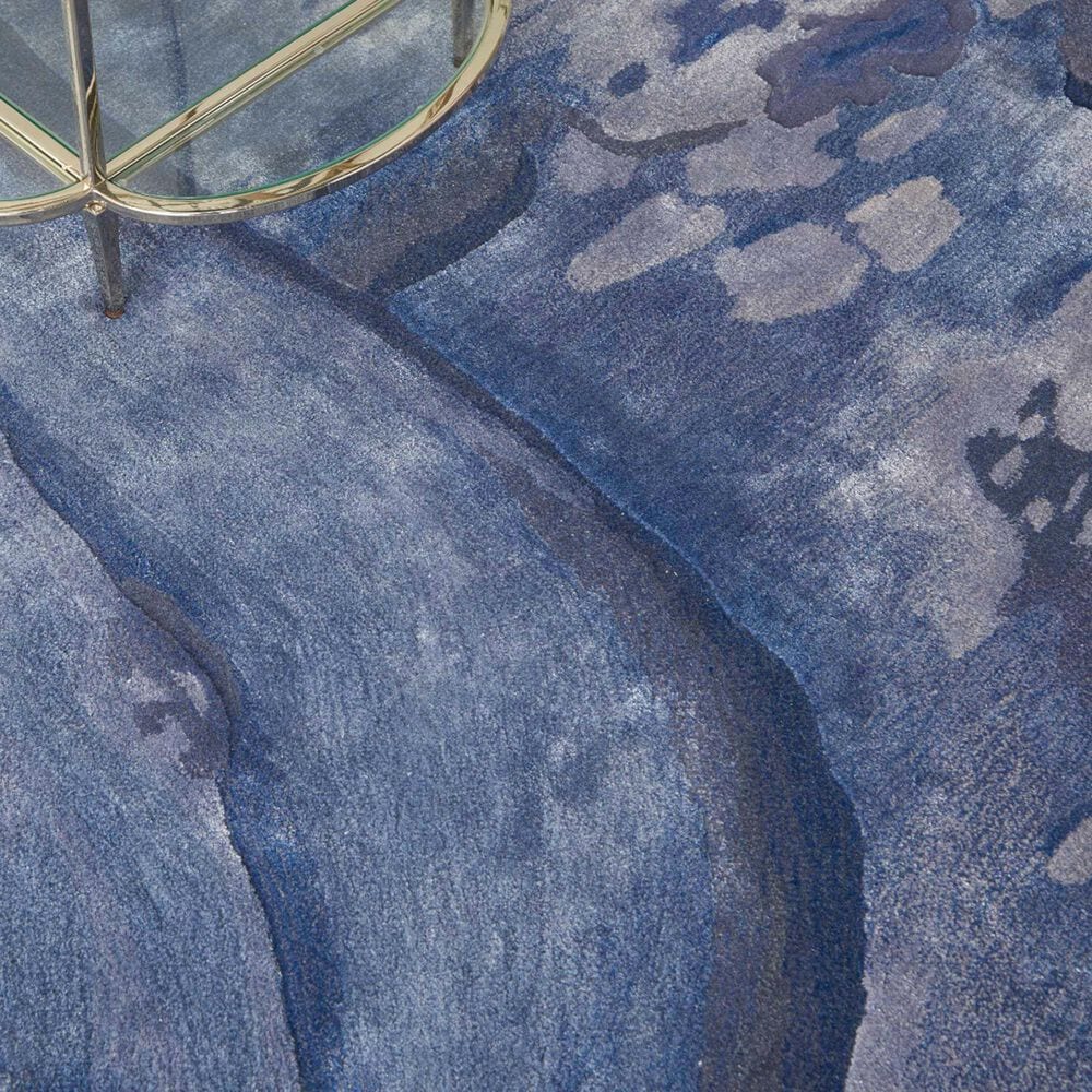 Nourison Prismatic PRS05 9&#39;9&quot; x 13&#39;9&quot; Blue Area Rug, , large