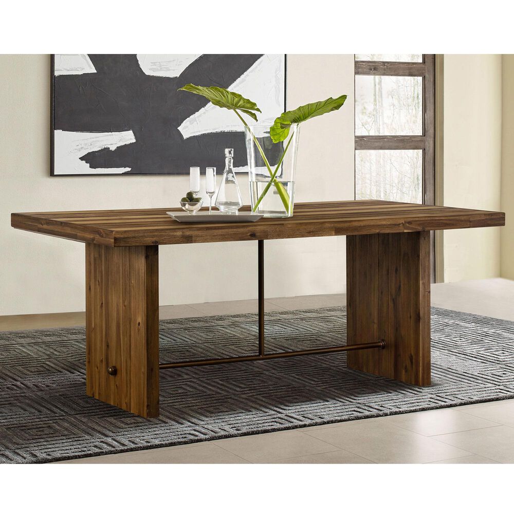 Blue River Superb Dining Table in Matte Brass - Table Only, , large