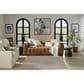 Nourison Courtyard Ivory and Silver 6" Square Indoor/Outdoor Area Rug, , large