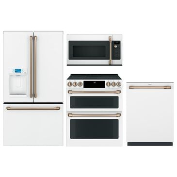 Cafe 4 Piece Kitchen Package in White, , large