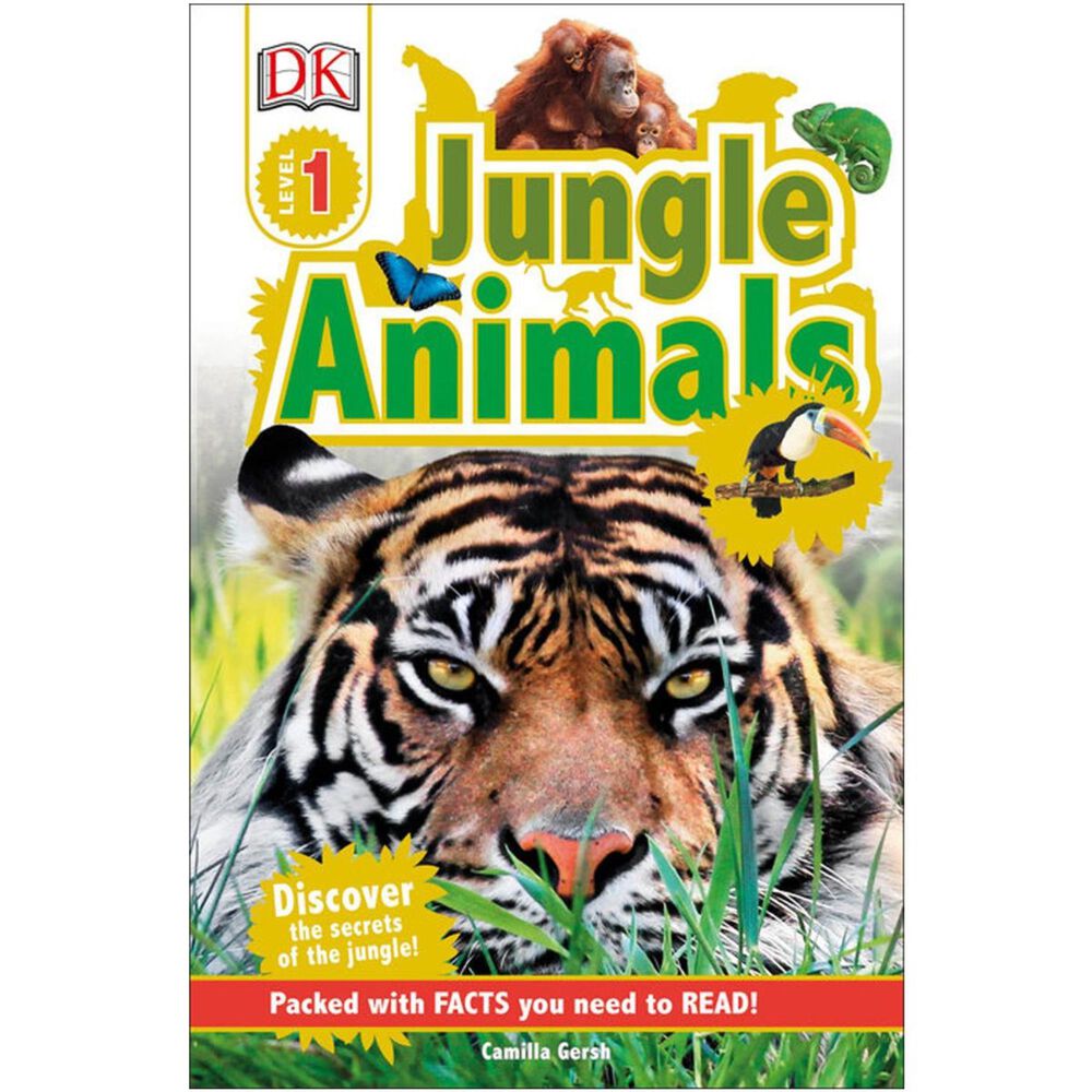 DK Readers L1: Jungle Animals, , large