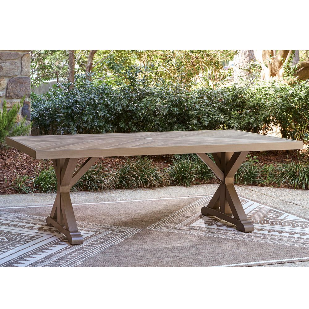 Ashley Laguna Dining Table in Beige, , large