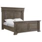 Mayberry Hill Kings Court 5 Piece King Panel Bedroom Set in Grey, , large