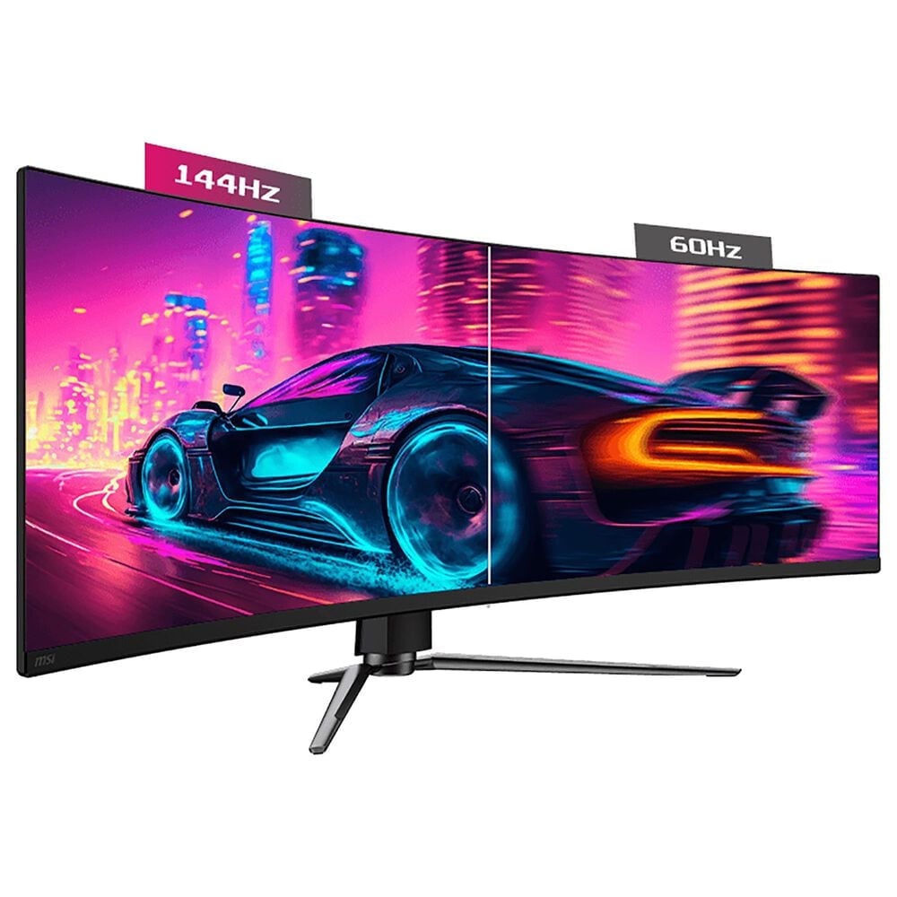 MSI 49&quot; OLED Curved Gaming Monitor in Metallic Black, , large