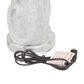 Maple and Jade Polystone Glam Table Lamp in White, , large