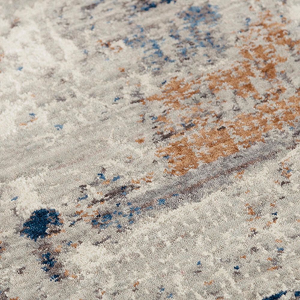 RIZZY Ankara ANK731 5&#39;2&quot; x 7&#39;9&quot; Gray Area Rug, , large