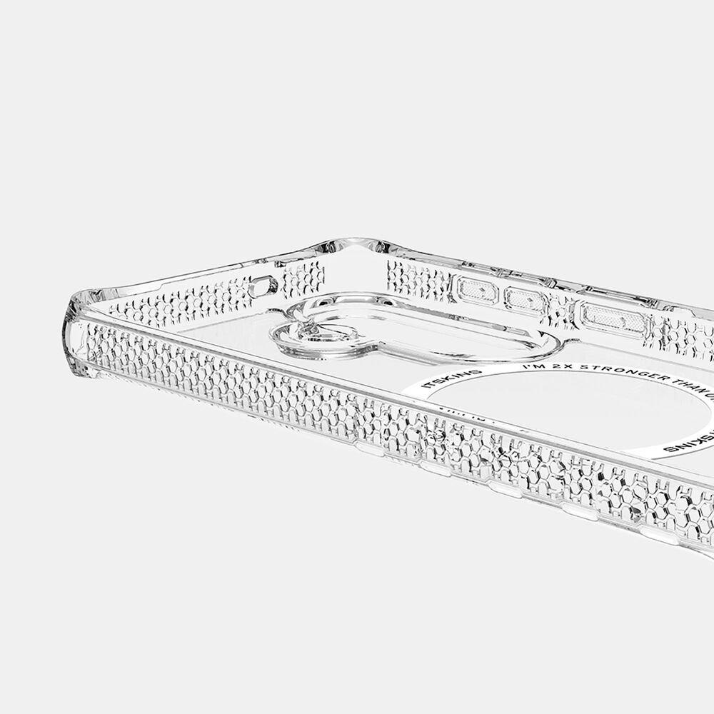 ITSkins Hybrid_R Clear MagSafe Case for Samsung Galaxy S26 Ultra - Clear, , large