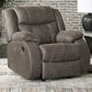 Ashley First Base Manual Recliner in Gunmetal, , large