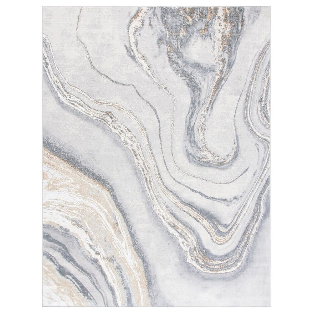 Safavieh Orchard  ORC637  8" x 10" Grey and Gold Area Rug, , large