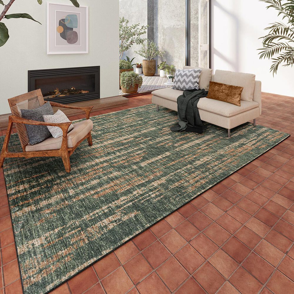 Dalyn Rug Company Winslow 9&#39; x 12&#39; Olive Indoor/Outdoor Area Rug, , large